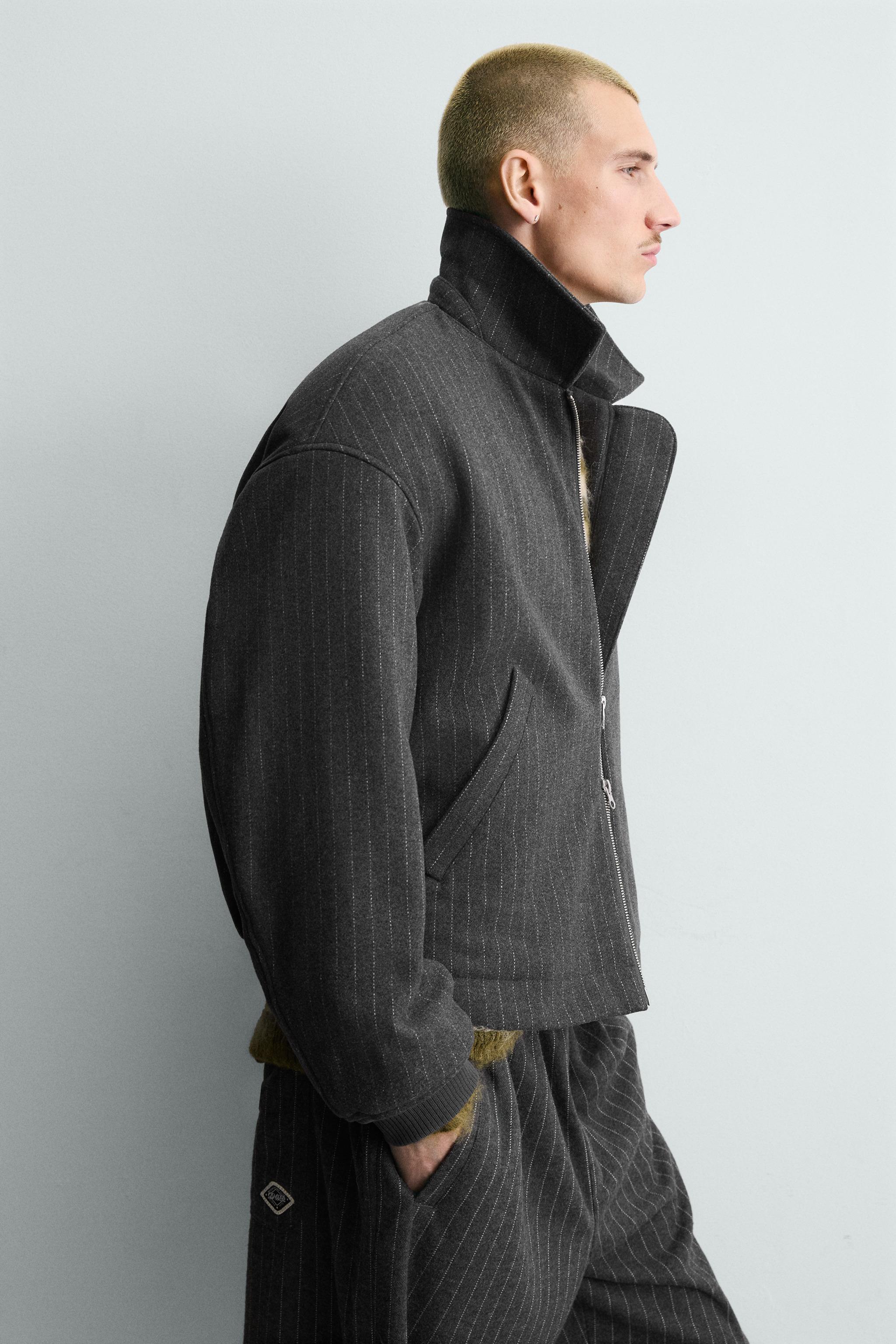 EMBROIDERED STRIPED JACKET